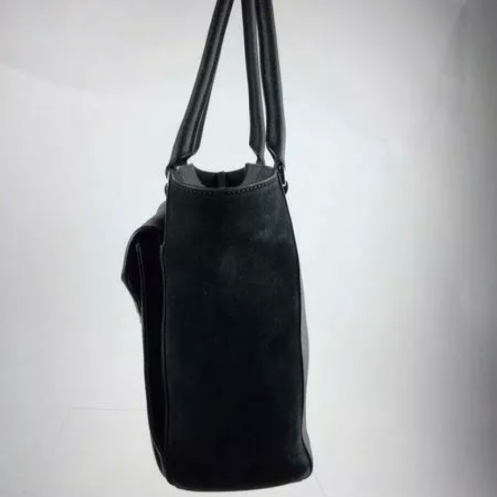 Kate Spade New York Black Leather Suede Trim Purse NWOT - Picture 2 of 10